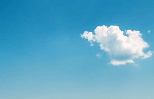 Blue sky and clouds