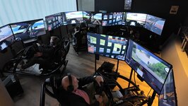 Sim Racing beim novaCapta-Firmenevent 2024 in der Jochen Schweizer Arena