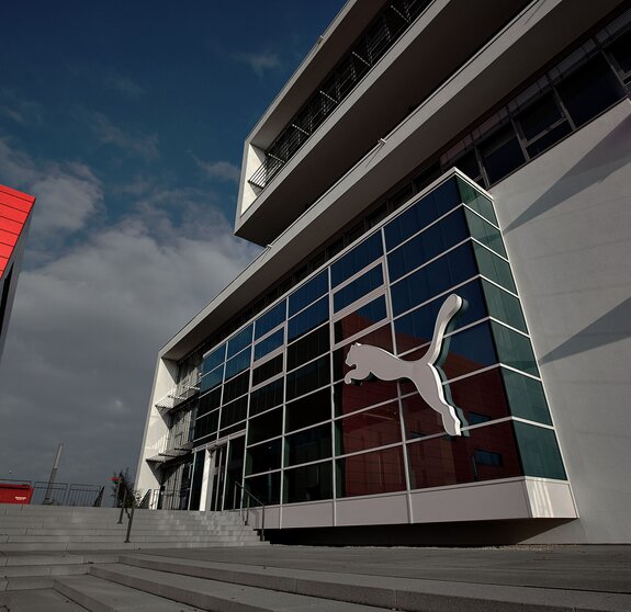 View of the PUMA Headquarters in Herzogenaurach